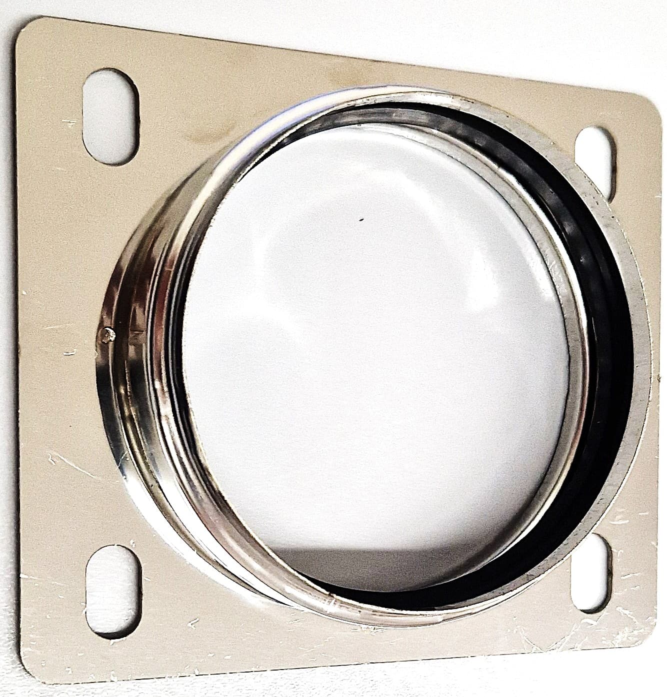 FLANGIA ASPIRAZIONE D.80 INOX  1