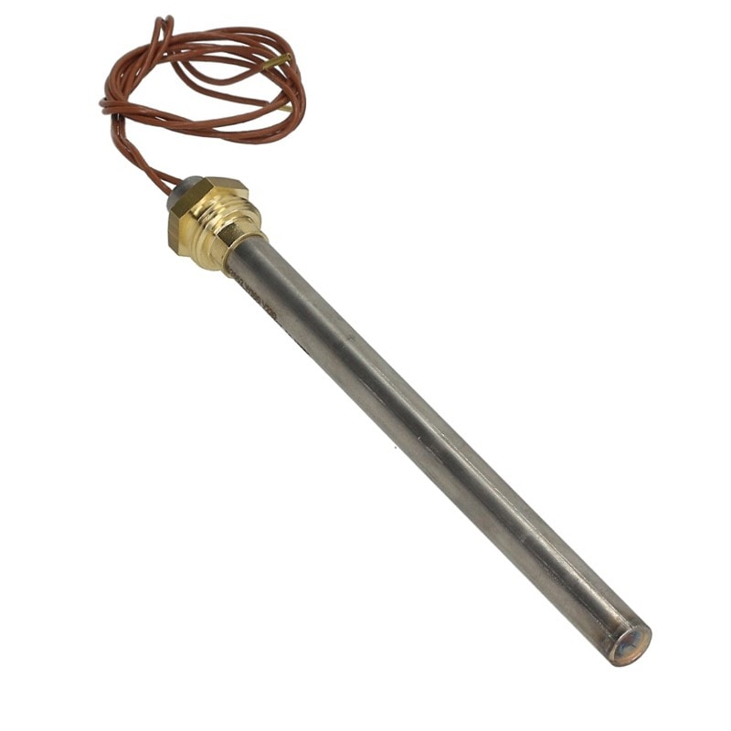 RESISTENZA ELETTRICA Ø 9,9 mm LUNGH.170MM W350 ATTACCO A FILETTO 3/8