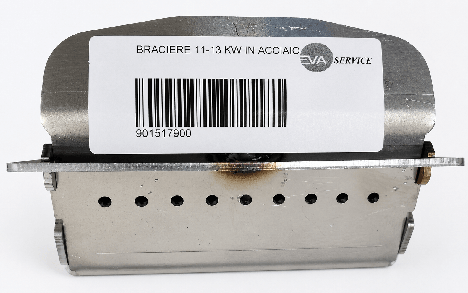 BRACIERE STUFE 11 - 13 KW INOX EVACALOR-PUNTOFUOCO