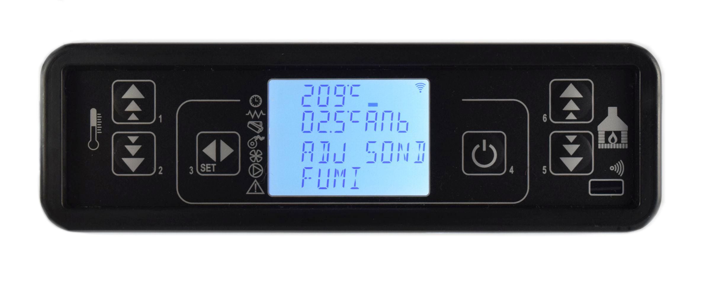 DISPLAY LCD A 6 TASTI MICRONOVA